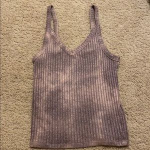 AEO tie dye tank top
